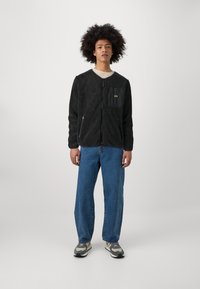 Stan Ray CARDIGAN UNISEX - Fleecejacka - black