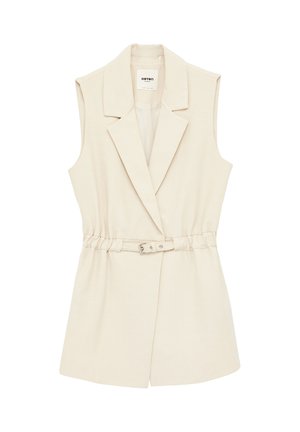 Koton, DOUBLE BREASTED - Bodywarmer - beige