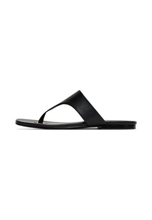 Gino Rossi, FLIP-FLOPS - T-bar sandals - black