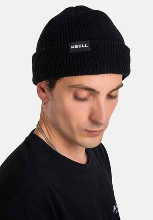 Reell, REELL BEANIE DOCK BEANIE UNISEX  - Beanie - deep black