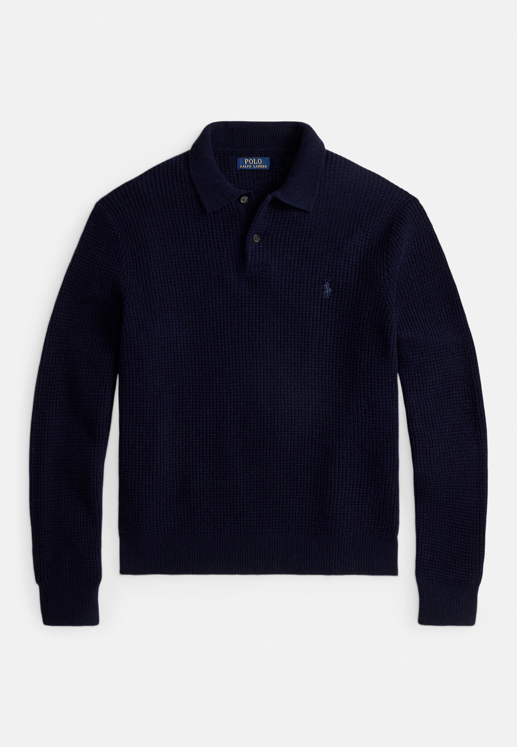 Polo Ralph Lauren WAFFLE WOOL COTTON QUARTER ZIP JUMPER