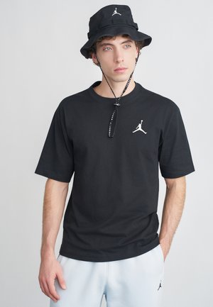 JUMPMAN CREW - T-Shirt basic - black/white