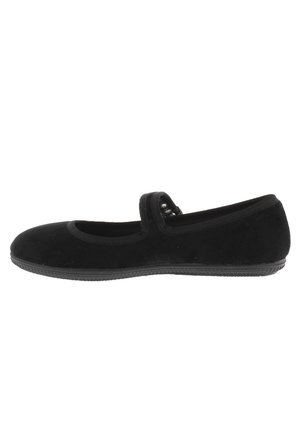 Victoria Shoes ODA HEBILLA - Ankle strap ballet pumps - nero