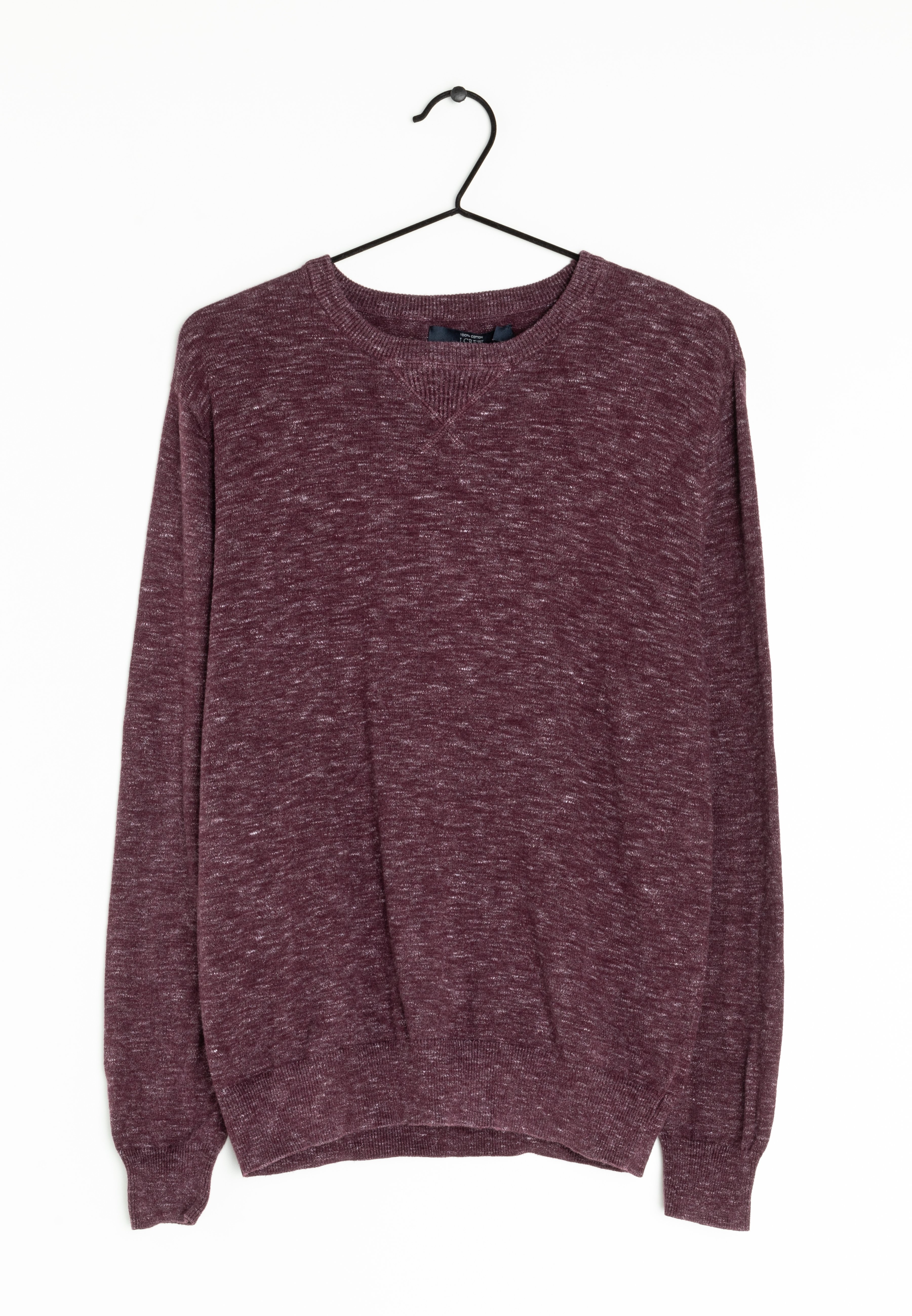 J.CREW Trui - mottled bordeaux/bordeauxrood gemêleerd - (Pre-owned) -  Zalando.nl