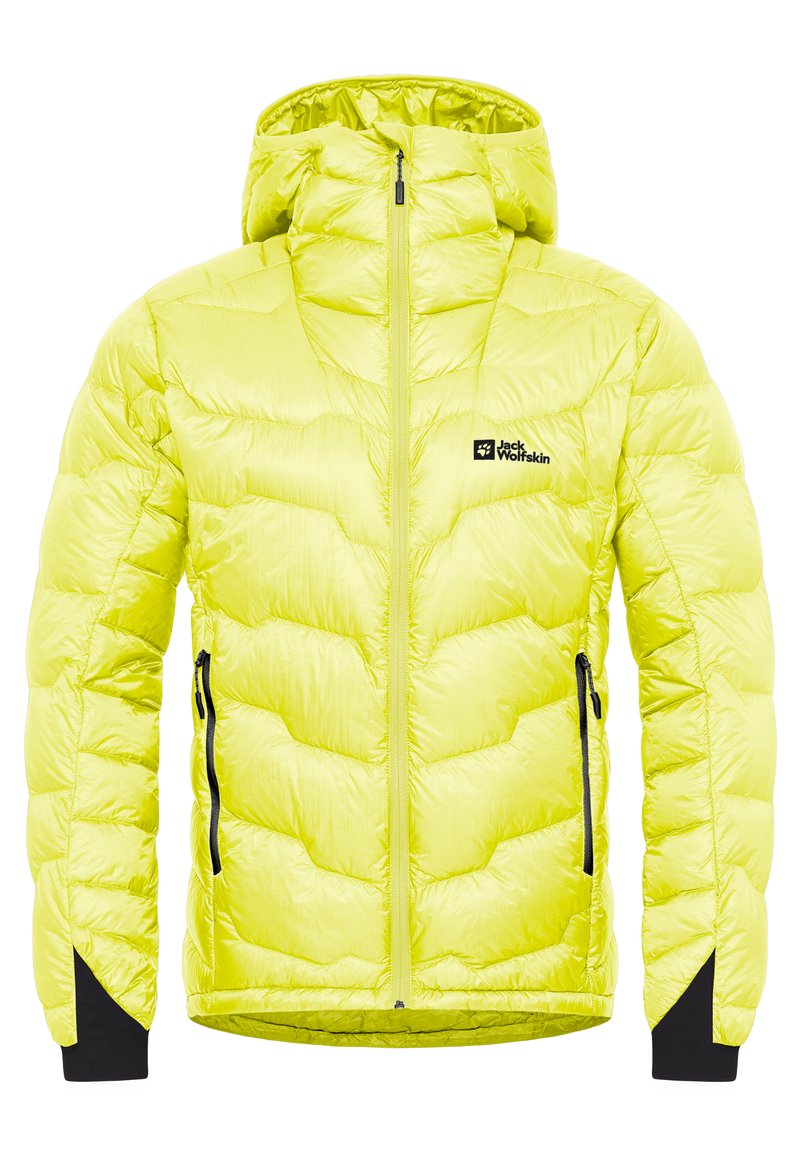 Jack Wolfskin Gewatteerde jas geel