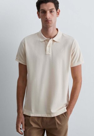 Scalpers, SCALPERS SCBASIC POLO - Polo - cream