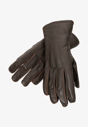 Lederjacken24 MP005 - Gloves - dunkelbraun
