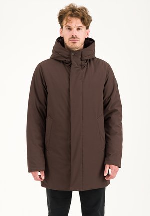 ABERDEEN THERMAL - Piumino lungo - dark brown