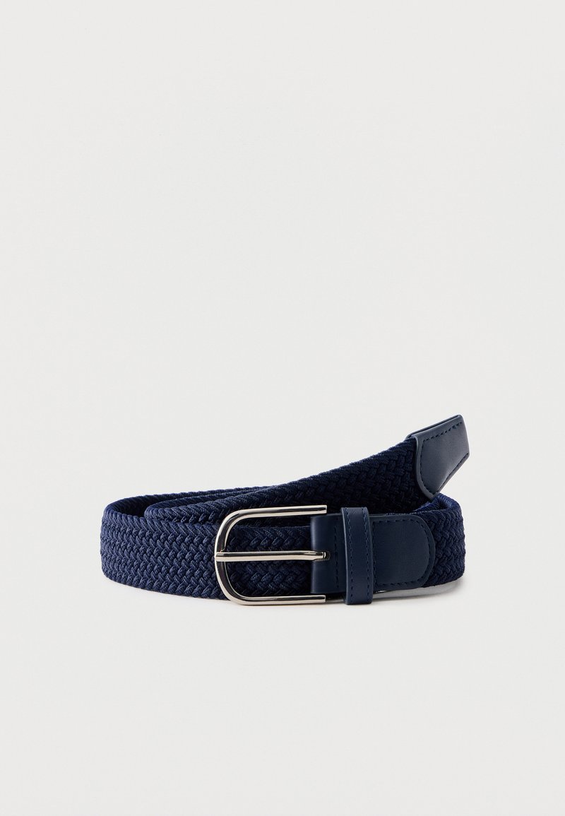 Pier One Gevlochten riem - dark blue/donkerblauw - Zalando.nl