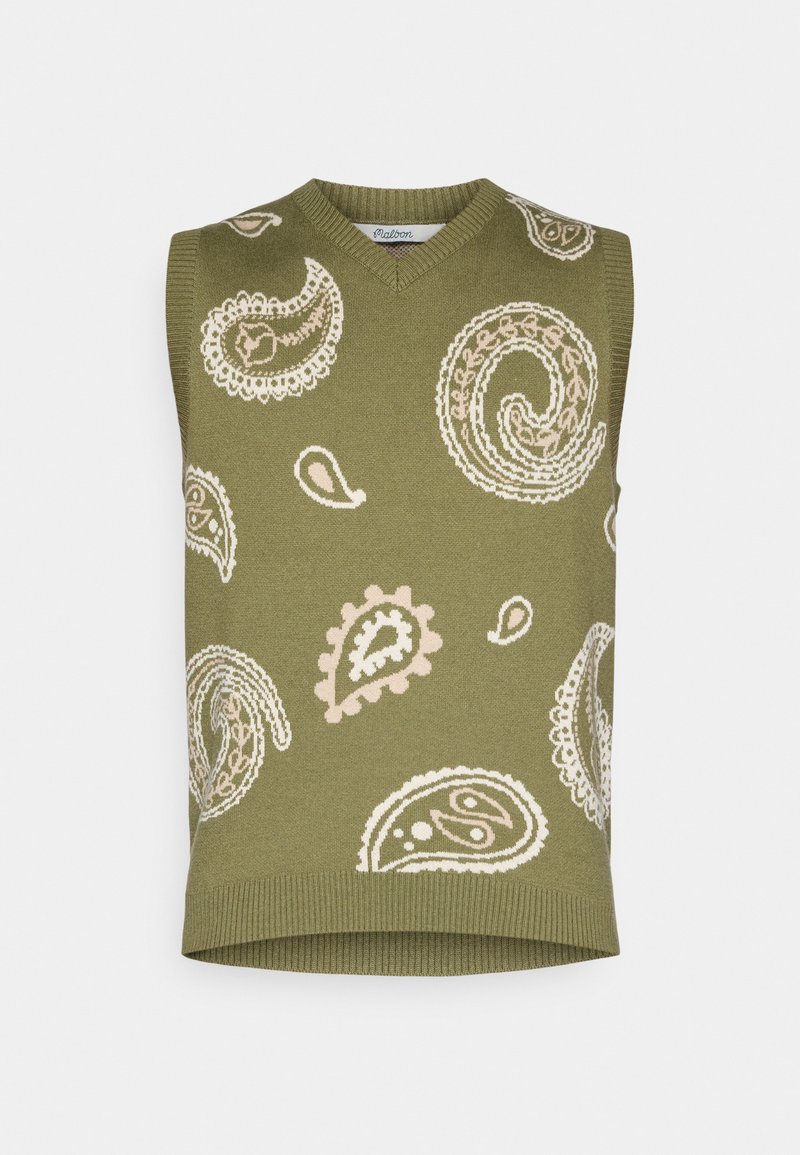 Malbon Sweater olijfgroen