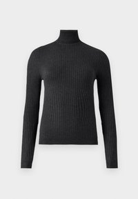 ONLKAROL ROLL NECK - Džemperis - dark grey melange