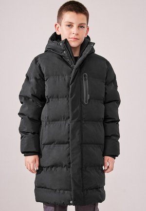 Next, WATERPROOF LONGLINE PADDED PUFFER- REGULAR FIT - Talvemantel - black