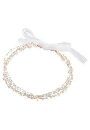 WITH PEARLS - Accessori capelli - gold coloured white