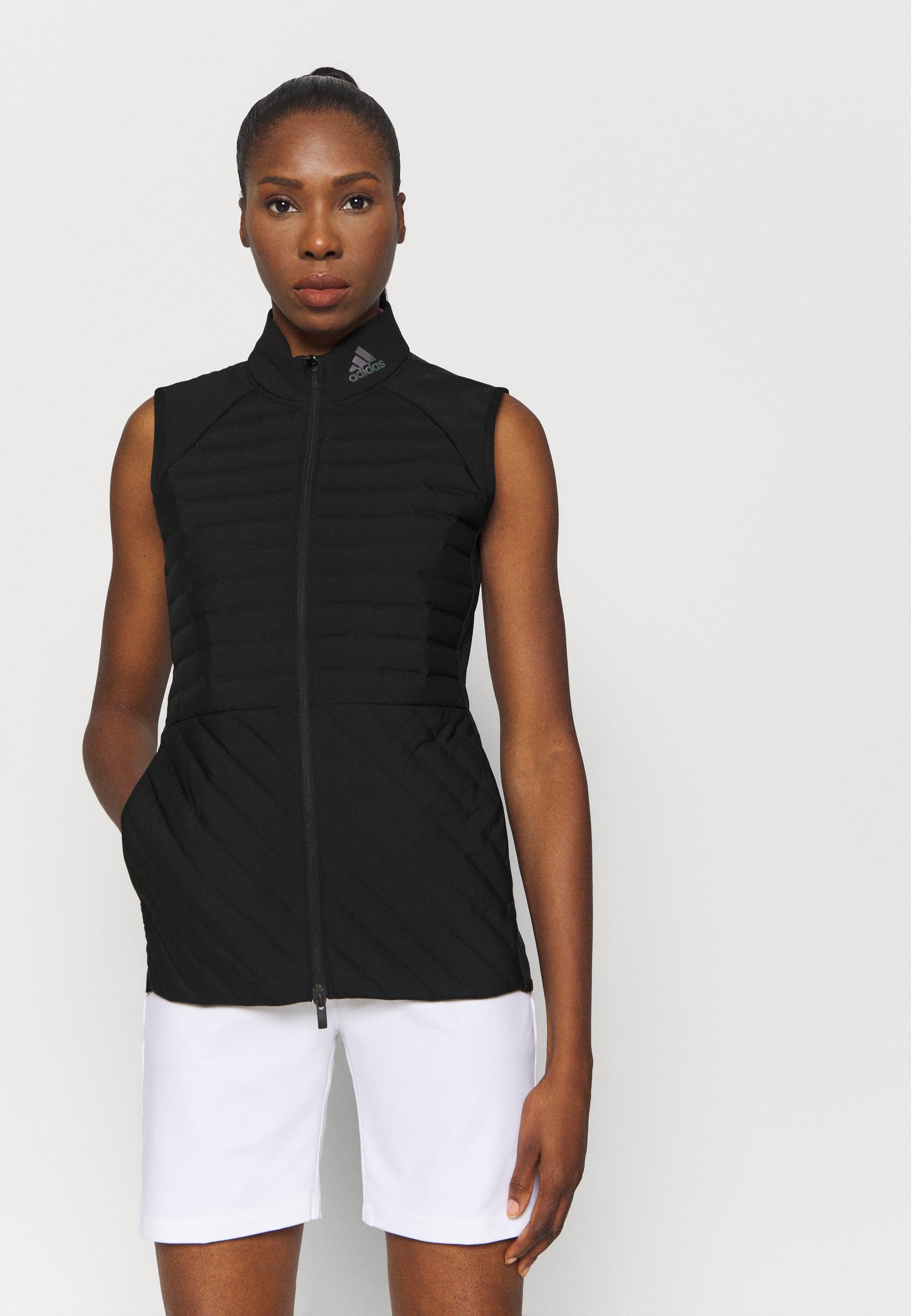 adidas Golf PERFORMANCE SPORTS GOLF FILLED VEST - Bodywarmer - black/Zwart  - Zalando.nl