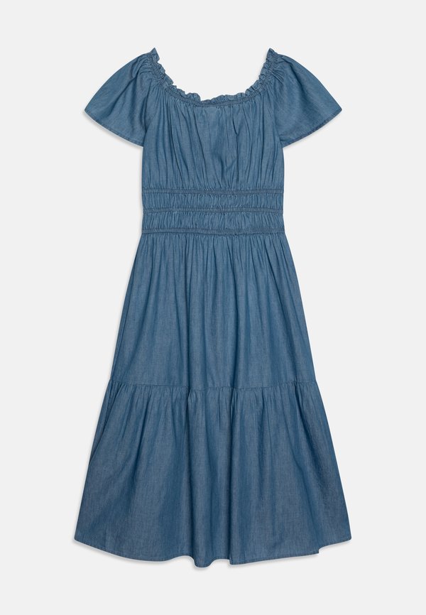 MIDI DRESS GIRLS - Denim dress2