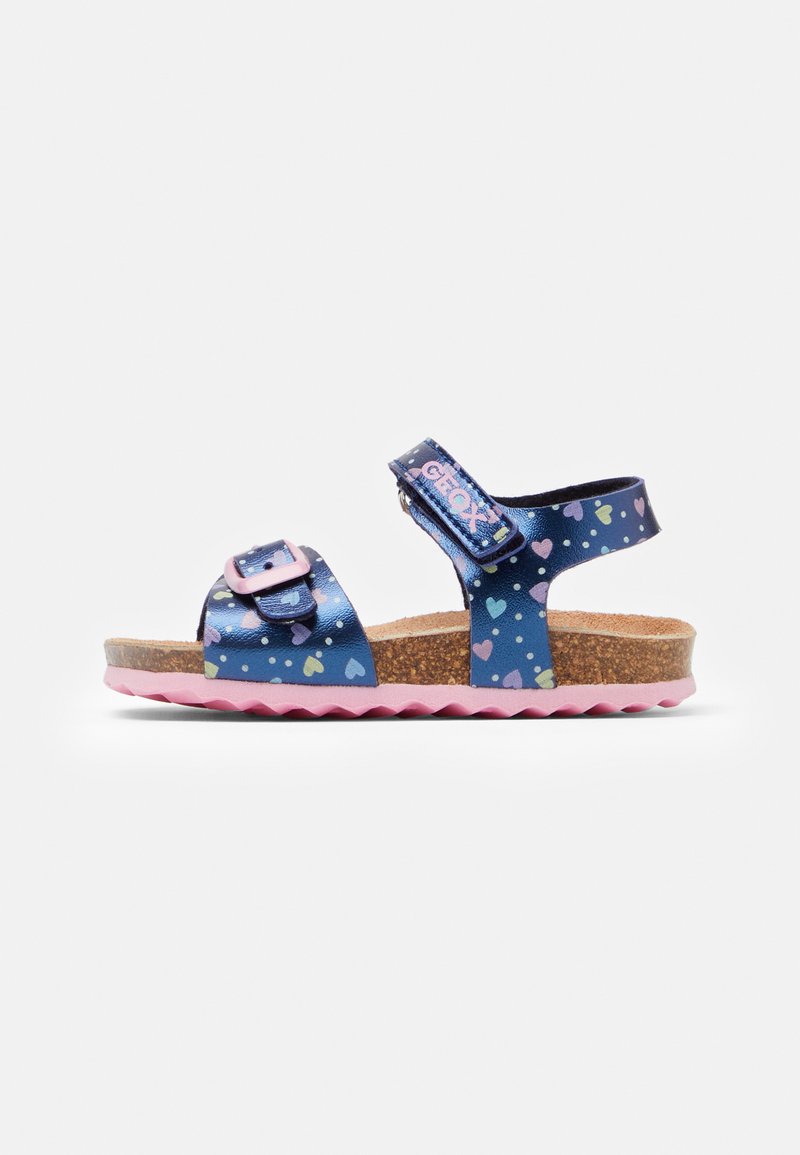 Sandales Geox Chalki Pour Fille - Confort Et Style En Cuir Véritable