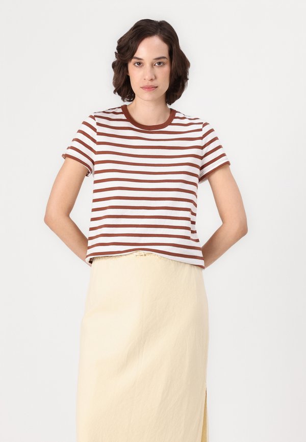 CREW STRIPE - Print T-shirt3