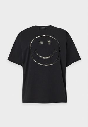 MOSCHINO, Тениска с щампа - nero