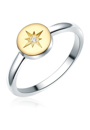Ring - silberfarben und gelbgoldfarben