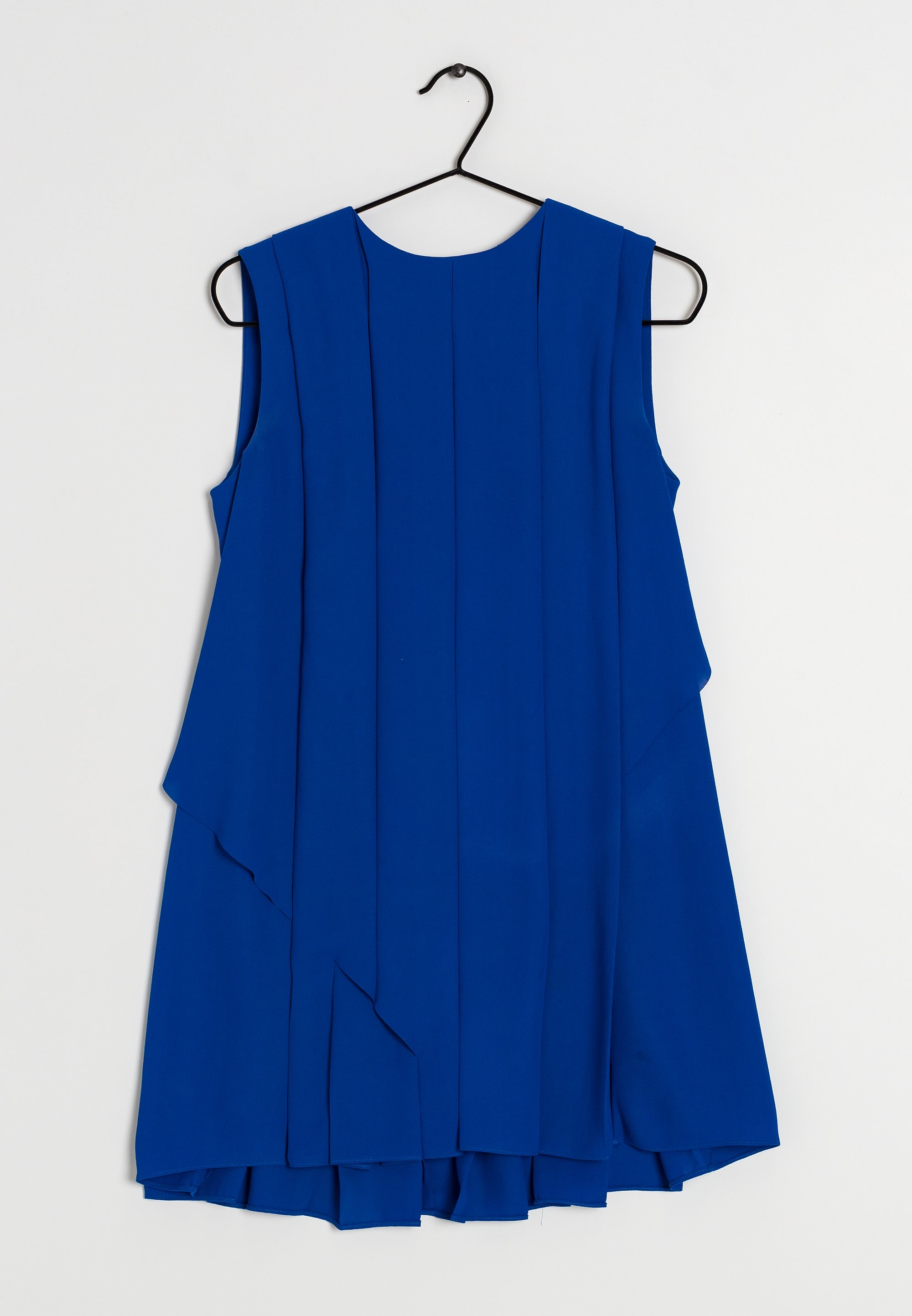 cos cobalt blue dress Blue Check Knit Mini Dress – self-portrait-US