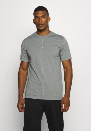 DRY TEE YOGA - Camiseta básica - iron grey/smoke grey