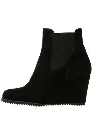 Tamaris, Bottines compensées - black