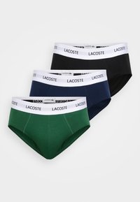 Non selezionato, black/green/navy blue