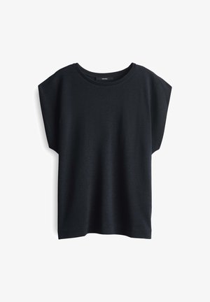 someday., LOOSE FIT SLIT DETAIL - Basic T-shirt - ocean