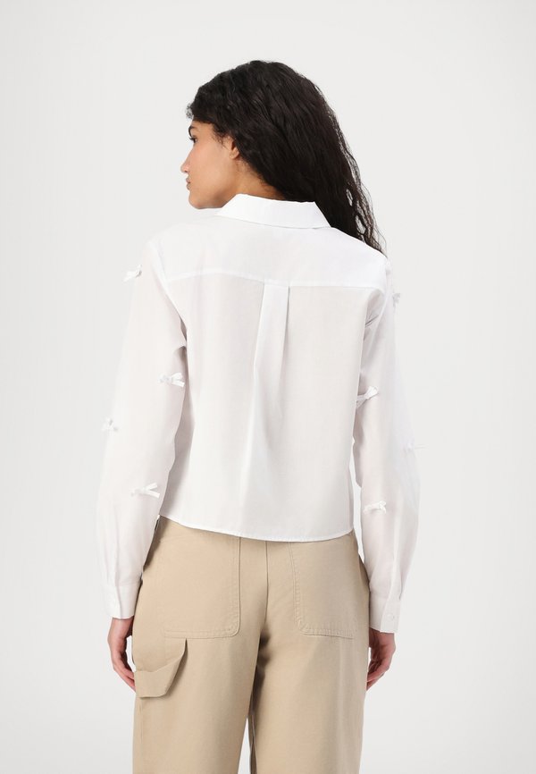 ONLBOWY BOW DETAIL SHIRT - Button-down blouse4