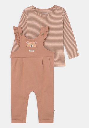 Dungarees - peach
