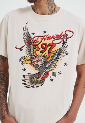 97 EAGLE - Print T-shirt - beige