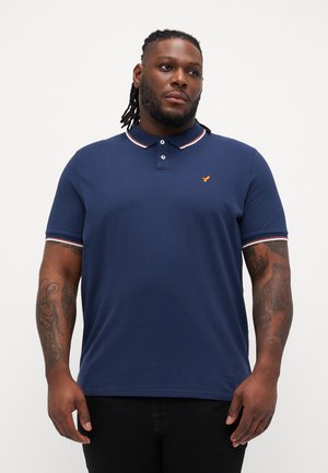 Polo shirt - dark blue/orange