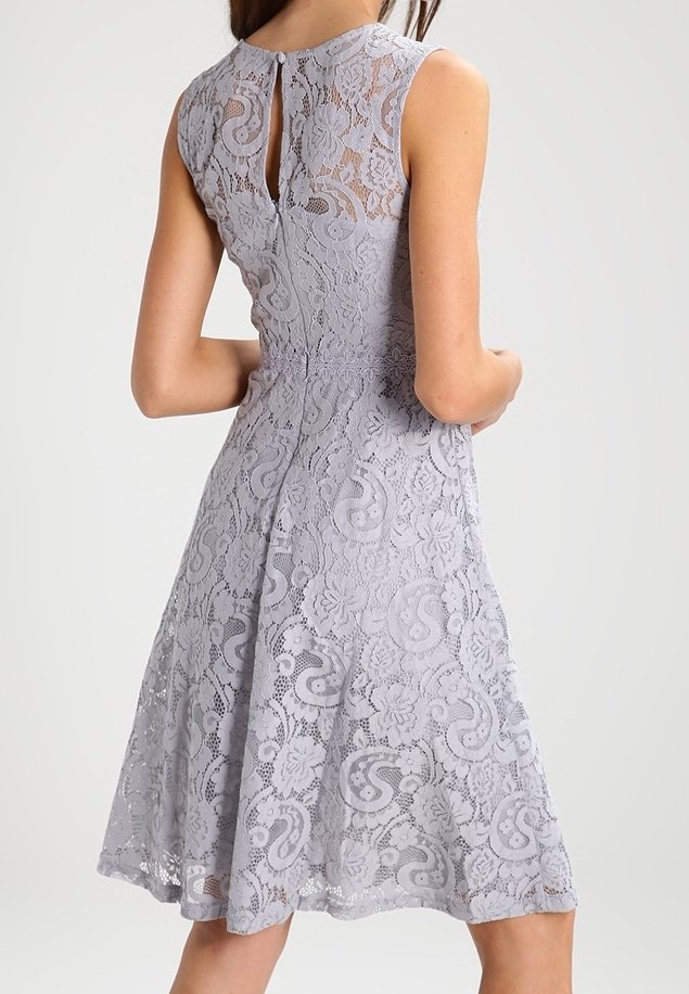 dorothy perkins grey floral dress Women's Floral Print Flutter Sleeve Jersey Midi Dress, Sage