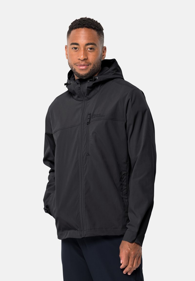 Jack Wolfskin Kurtka Outdoor/czarny - Zalando.pl