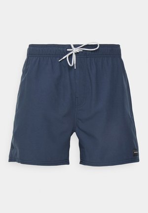 Champion BEACH LEGACY - Swimming shorts - dark blue/red/white/dark blue