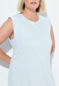 Ulla Popken Camicia da notte - light blue