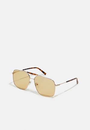 Sunglasses - gold shiny