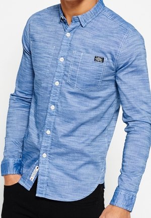 Overhemd - mottled light blue