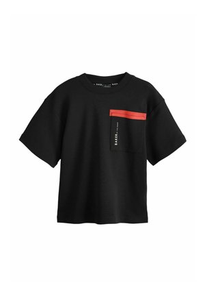 REGULAR FIT - POCKET  - T-shirt imprimé - black