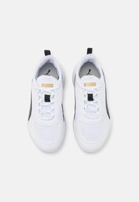Puma CASSIA - Sapatilhas - white/black/team gold