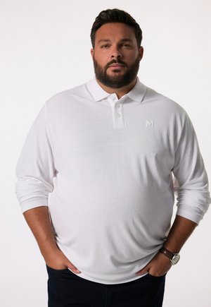 BAUCHFIT - Poloshirt - snow white