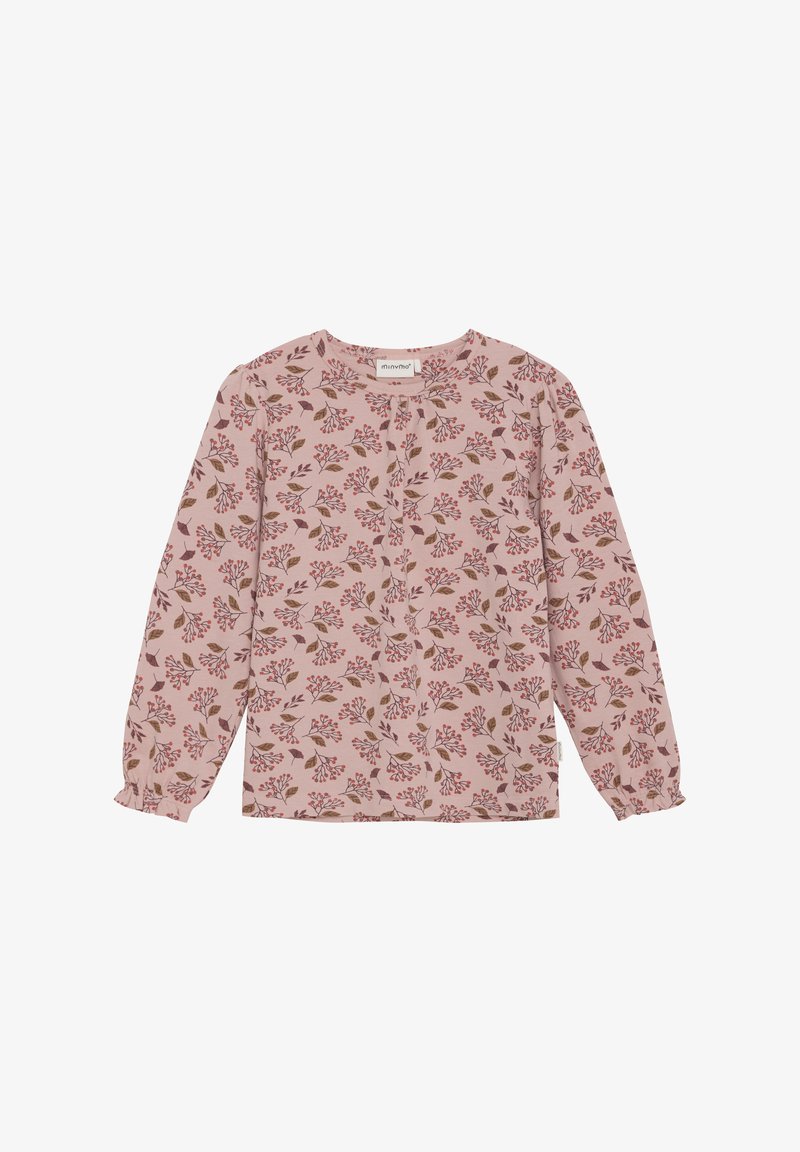 Minymo Langarmshirt - misty rose