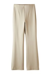 STOCKH LM Studio HANNAH SLIM FIT FLARE ELASTIC - Broek - lt beige