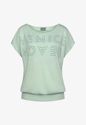 Venice Beach, RUNDHALS - T-shirt con stampa - mint