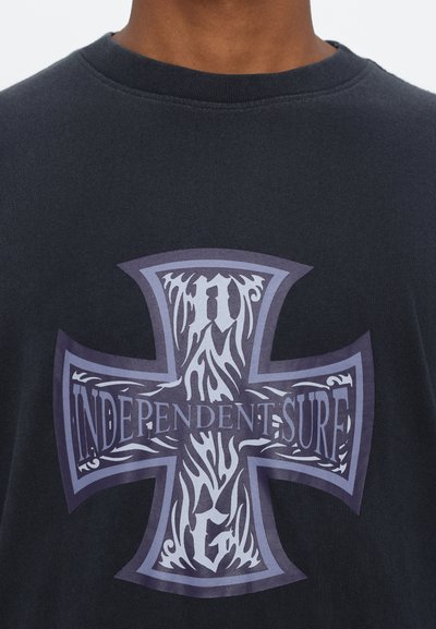 Noon Goons INDEPDENDENT SURF UNISEX - Potiskana majica - dark navy