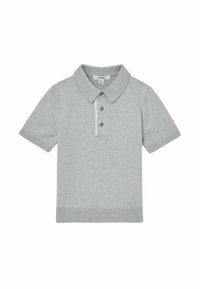 Reiss REISS FINCH CONTRAST PLACKET POLO SHIRT WITH COTTON - Polo krekls - washed sage