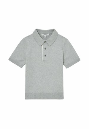 Reiss REISS FINCH CONTRAST PLACKET POLO SHIRT WITH COTTON - Piké - washed sage