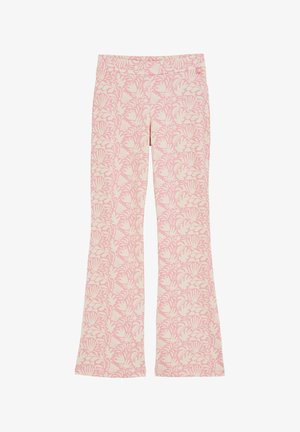 FLARED - Hlače - salmon pink