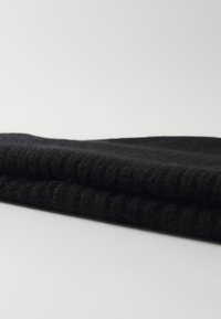 Davida Cashmere FOLD - Adīta cepure - black