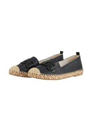 LICENCE FLACHE MIT KONTRASTNÄHTEN - Espadrilles - navy